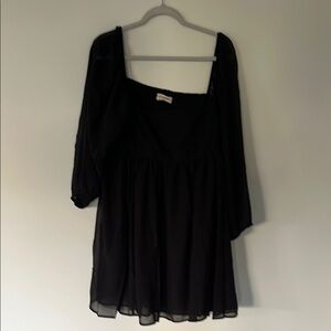Elegant Black Women's Dress